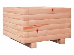 Jardinera de madera maciza Douglas 40x40x26,5 cm^Clicnbuy