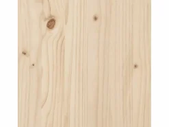 Jardinera de madera maciza de pino 83x83x27 cm^Clicnbuy Discount