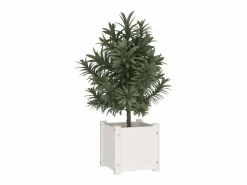 Clicnbuy Jardinera|Jardinera de madera maciza de pino 31x31x31 cm