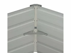 Jardinera elevada acero galvanizado 129x129x45cm^Clicnbuy Discount
