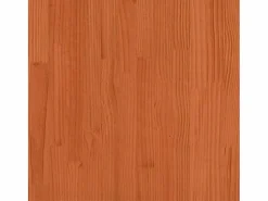 Jardinera exterior madera maciza pino marrón cera 31x31x31 cm^Clicnbuy Online