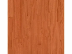 Jardinera madera maciza de pino marrón cera 40x40x26,5 cm^Clicnbuy Online