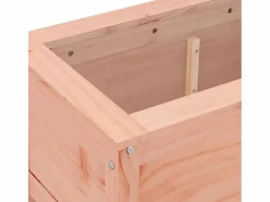 Jardinera madera maciza de abeto Douglas 82,5x40x39 cm^Clicnbuy Outlet