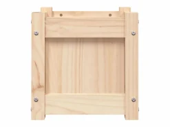 Clicnbuy Jardinera|Jardinera madera maciza de pino 31x31x31 cm