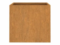 Jardineras 2 unidades acero corten 42x40x39 cm^Clicnbuy New