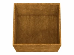 Jardineras 2 unidades acero corten 42x40x39 cm^Clicnbuy New