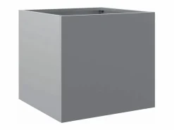Clicnbuy Jardineras 2 unidades acero corten 32x30x29 cm Plateado Discount