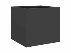 Clicnbuy Jardineras 2 unidades acero laminado en frío 32x30x29 cm Negro New