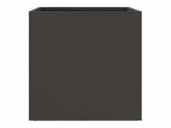 Clicnbuy Jardineras 2 unidades acero laminado en frío 32x30x29 cm Negro New