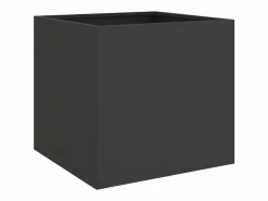 Clicnbuy Jardinera|Jardineras 2 unidades acero laminado en frío 42x40x39 cm