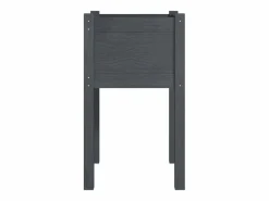 Jardineras 2 unidades madera maciza de pino 40x40x70 cm^Clicnbuy Online