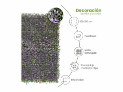 NORTENE Jardín vertical lavanda 100 x 100 1 X 2M Verde Clearance