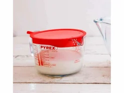 Pyrex Materiales Y Utensilios De Cocina|Jarra medidora Classic con tapa 1L vidrio
