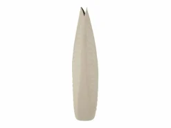 Jarrón de metal , 31 x 13 x 53,5 cm Beige Hot