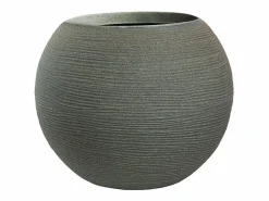Jarrón|Jarrón de resina para plantas de interior y exterior, diseño esfera redonda d.40x33h Botticelli