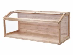 Transportín De Paseo Para Animales|Jaula de Madera para Hámster, SucceBuy, 122 cm, Hábitat para Ratones, Roedores y Pequeños Animales