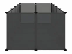 Jaula para animales pequeños PP y acero 144x74x46,5 cm ES503034^ Online