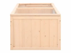 Transportín De Paseo Para Animales|Jaula para hámster madera maciza abeto 104x52x38 cm ES812804