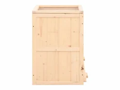 Transportín De Paseo Para Animales|Jaula para hámster madera maciza abeto 81x40x60 cm ES512935