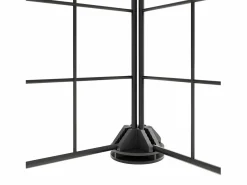 Jaula para mascotas de 28 paneles puerta acero 35x35 cm ES982228 Negro Online