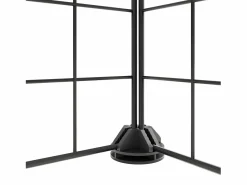 Jaula para mascotas de 12 paneles puerta acero 35x35cm ES524234 Negro Sale