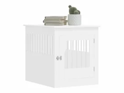 Jaula para perros madera de ingeniería 64,5x80x71 cm ES930729^ Hot