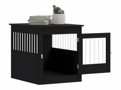 Transportín De Paseo Para Animales|Jaula para perros madera de ingeniería 64,5x80x71 cm ES516242