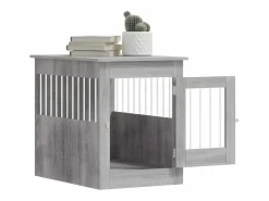 Jaula para perros madera de ingeniería Sonoma 55x80x68 cm ES320542^
