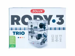ZOLUX Jaula para roedores pequeños Rody 3 trío Rojo Online