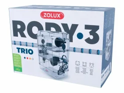 ZOLUX Jaula para roedores pequeños Rody 3 trío Rojo Online