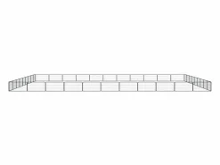 Jaula perros 40 paneles acero recubierto polvo 100x50 cm^Clicnbuy Clearance