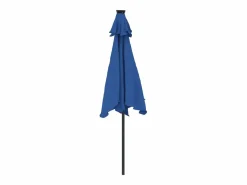 Garden Furniture Sombrilla|Jeanerette Sombrilla de jardín con poste de acero azul 225x225x212 cm