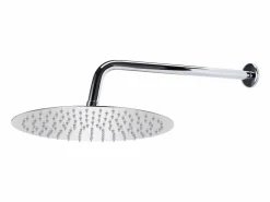 Helloshop26 Juego completo de ducha con cabezal de ducha de acero inoxidable plateado 02_0003104 Gris Hot