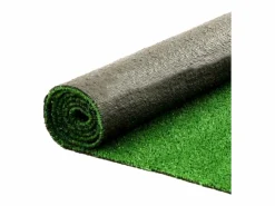 Juego de 4 Alfombras de Césped Artificial para Exteriores 100% Sintético para Jardín, Terraza, Balcón - Longitud 300 x Ancho 100 cm Verde Clearance