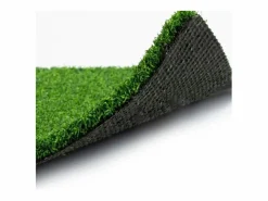 Juego de 4 Alfombras de Césped Artificial para Exteriores 100% Sintético para Jardín, Terraza, Balcón - Longitud 300 x Ancho 100 cm Verde Clearance