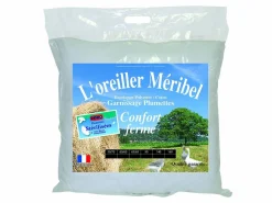 Juego de 2 almohadas naturales firmes plumas - 60x60 cm - MERIBEL^DODO Outlet