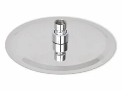 Helloshop26 Alcachofa De Ducha, Cabezal|Juego de 2 cabezales de ducha de inmersión 20 cm de diámetro acero inoxidable 02_0002099