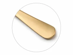 Juego de 6 cucharillas de café doradas mate de la colección Austin^Amefa Outlet