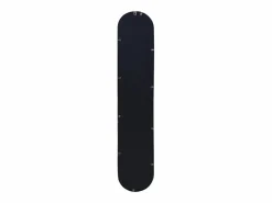 OZAIA Juego de 3 espejos ovalados de metal - An.23 x Al.120 cm - - JAYLEN Negro Hot