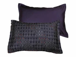 Blanc avenue Funda De Almohada|Juego de 2 fundas de almohada satén de algodón "Majeur"
