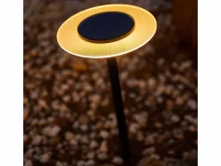 Lumisky Juego de 2 luces solares con estaca H35CM UFO Negro