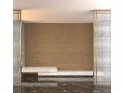 Juego de 10 paneles decorativos con efecto roca de piedra 3D, 7,2 m², revestimiento de pared de poliuretano, 120 x 60 x 3 cm, Tufo Marru00f3n Online