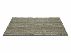 Juego de 12 paneles decorativos con efecto piedra rayada 3D, 8,6 m², revestimiento de pared de poliuretano, 120 x 60 x 2,5 cm, color roca Gris Hot