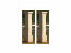 Juego de 2 pilares de puerta "Tradition" - 41 x 41 x 200 cm^Habitat et jardin Sale