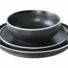 MEDARD DE NOBLAT Juego de 6 Platos de Postre Aster Granit 21 cm - Lote de 6 Discount