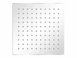 Juego de 2 rociadores de ducha de inmersión cuadrados de acero inoxidable de 20x20 cm 02_0002104^Helloshop26 Hot