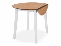 vidaxl Mesa Alta|Juego de comedor de MDF y madera de caucho 5 piezas