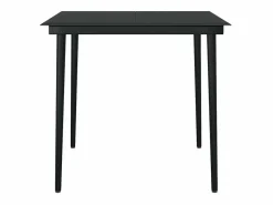 Clicnbuy Comedores De Jardín|Juego de comedor jardín 5 piezas ratán sintético marrón