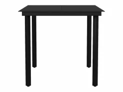 Juego de comedor jardín 5 piezas ratán sintético marrón^Clicnbuy Outlet