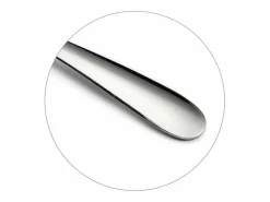 Amefa Cubierto|Juego de cubiertos Nymphéa de 24 piezas de acero inoxidable con líneas curvas y fluidas